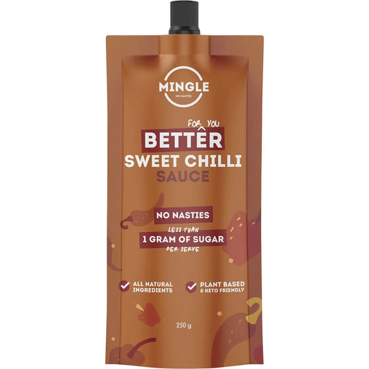 Mingle Better for You Sauce Sweet Chilli 10x250g MINGLE