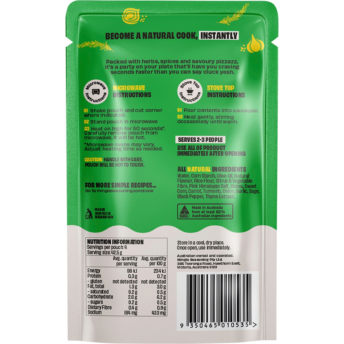 Mingle Chicken All Natural Flavoured Gravy 8x170g - Cutprice Online