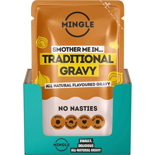 Mingle Traditional All Natural Flavoured Gravy 8x170g - Cutprice Online