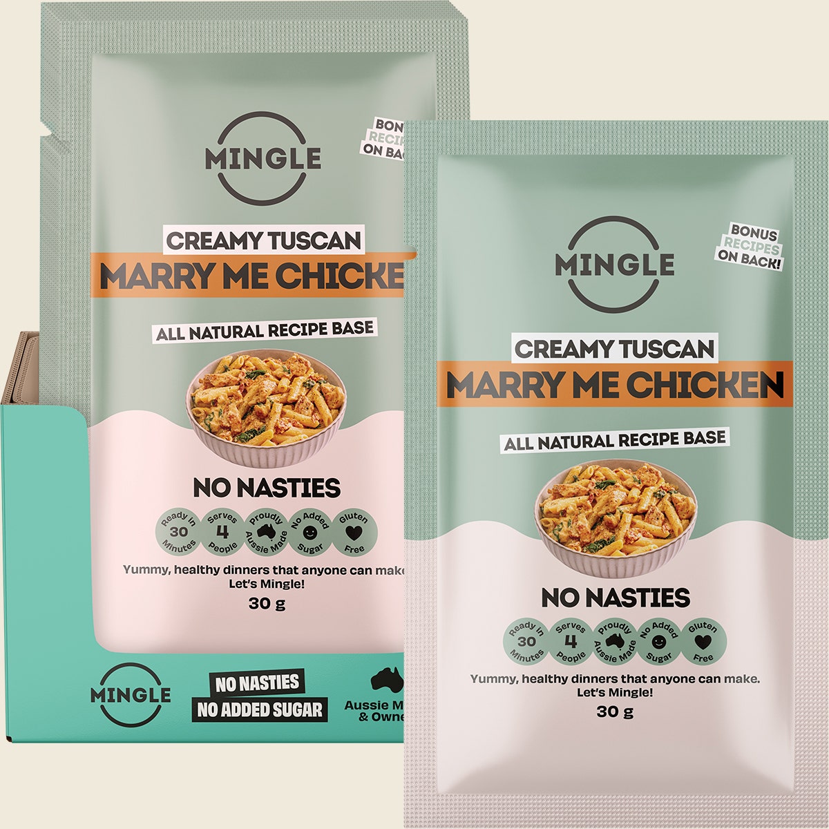 Mingle Marry Me Chicken All Natural Recipe Base 12x30g