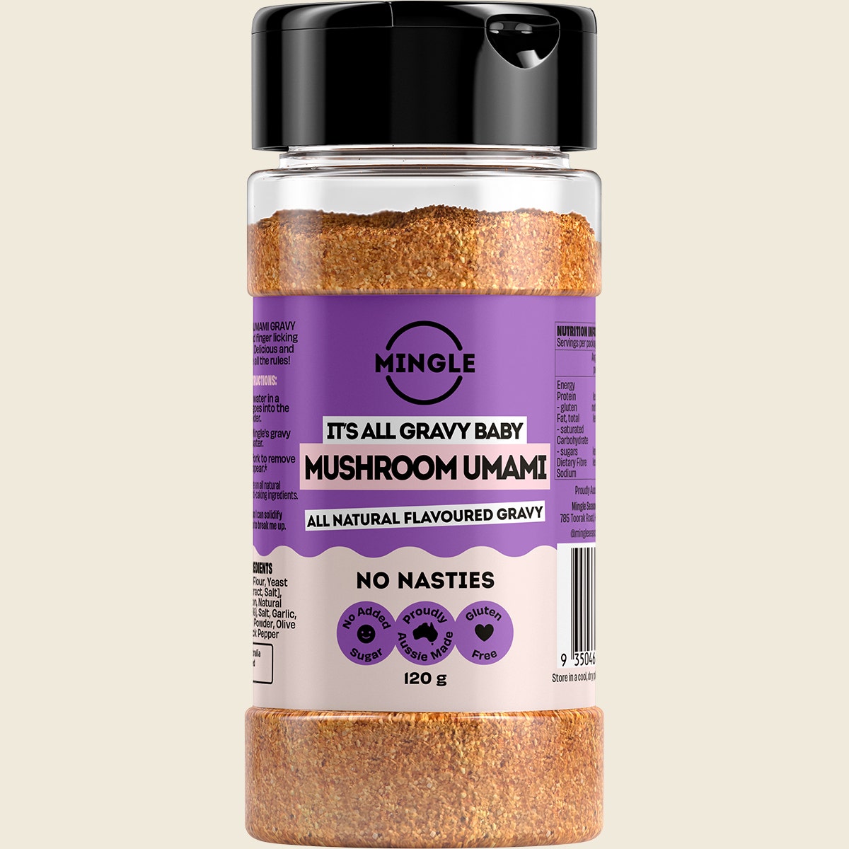Mingle Mushroom Umami All Natural Gravy Mix 120g