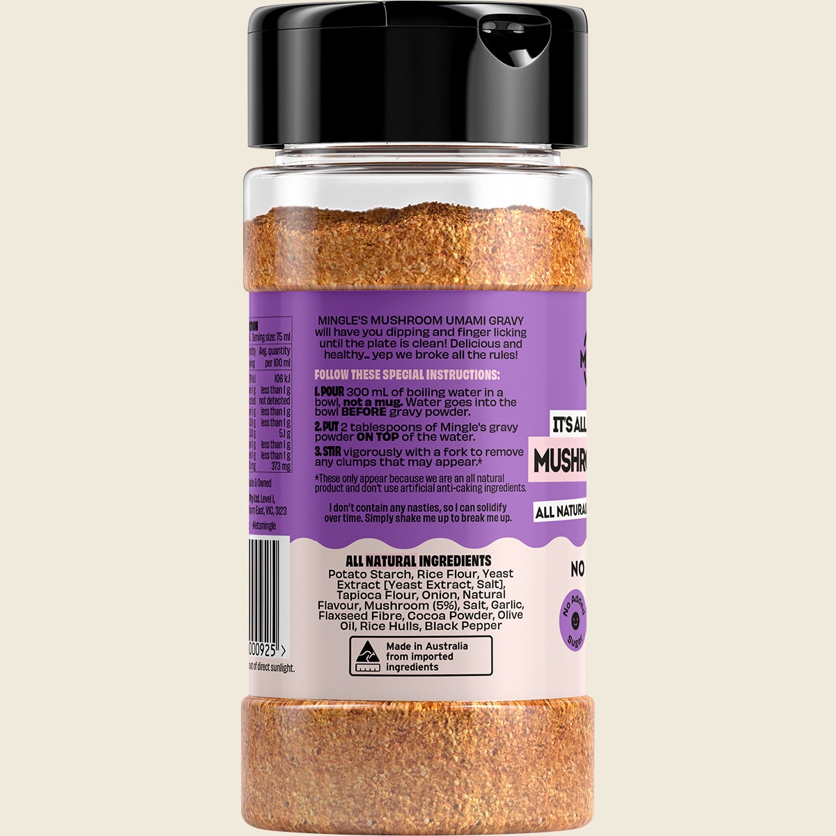 Mingle Mushroom Umami All Natural Gravy Mix 120g