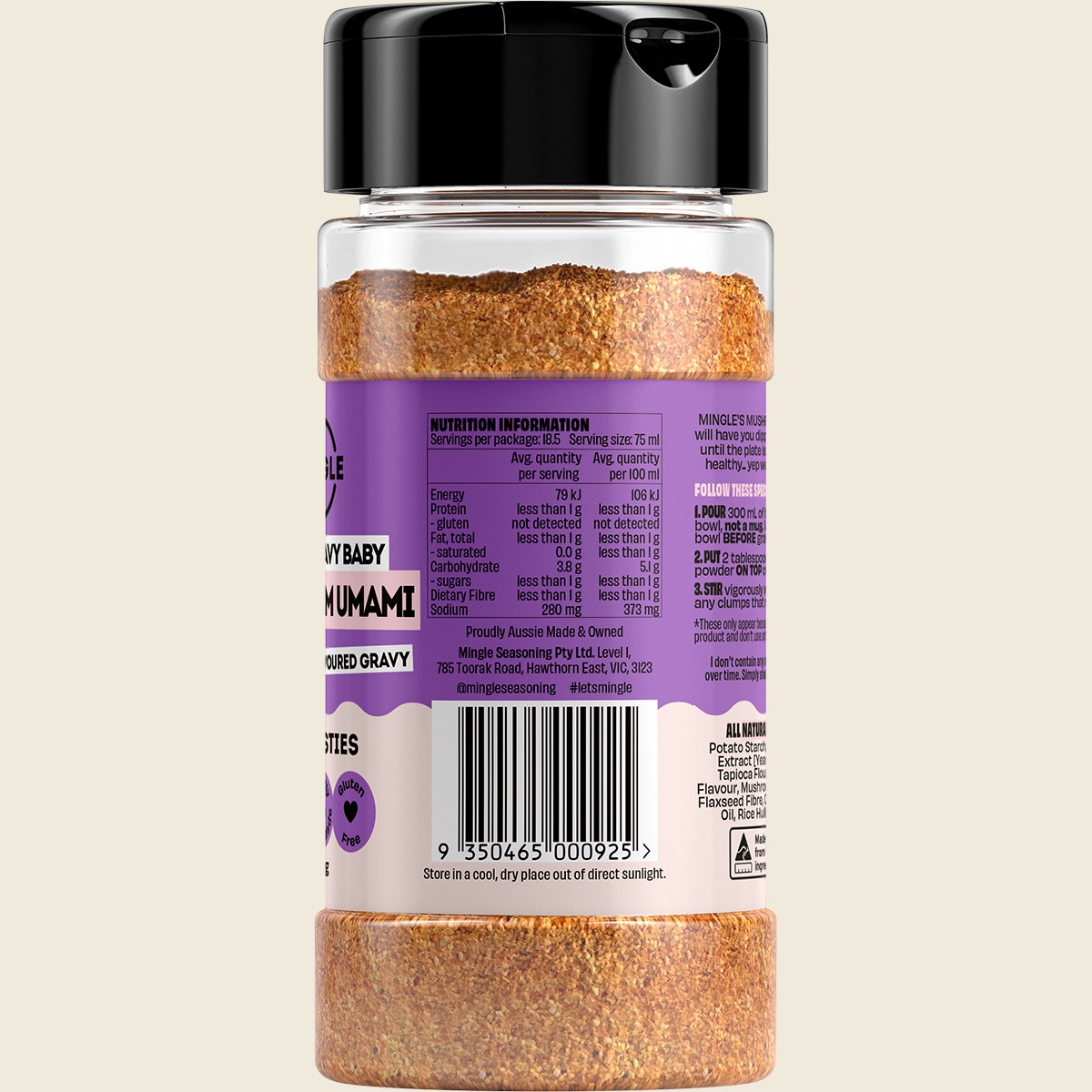 Mingle Mushroom Umami All Natural Gravy Mix 120g