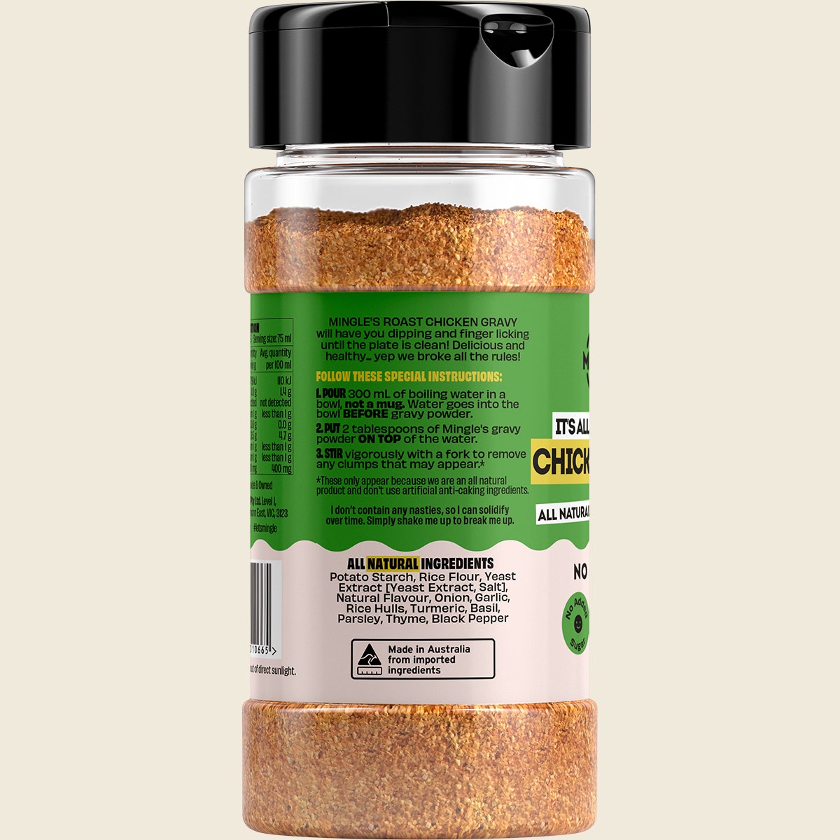 Mingle Chicken All Natural Gravy Mix 120g