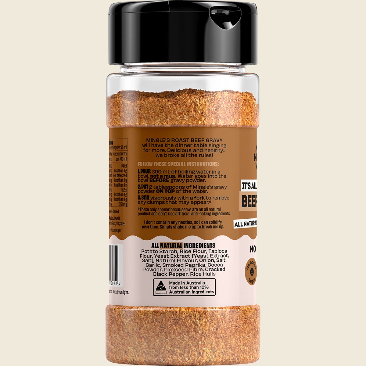 Mingle Beef All Natural Gravy Mix 120g