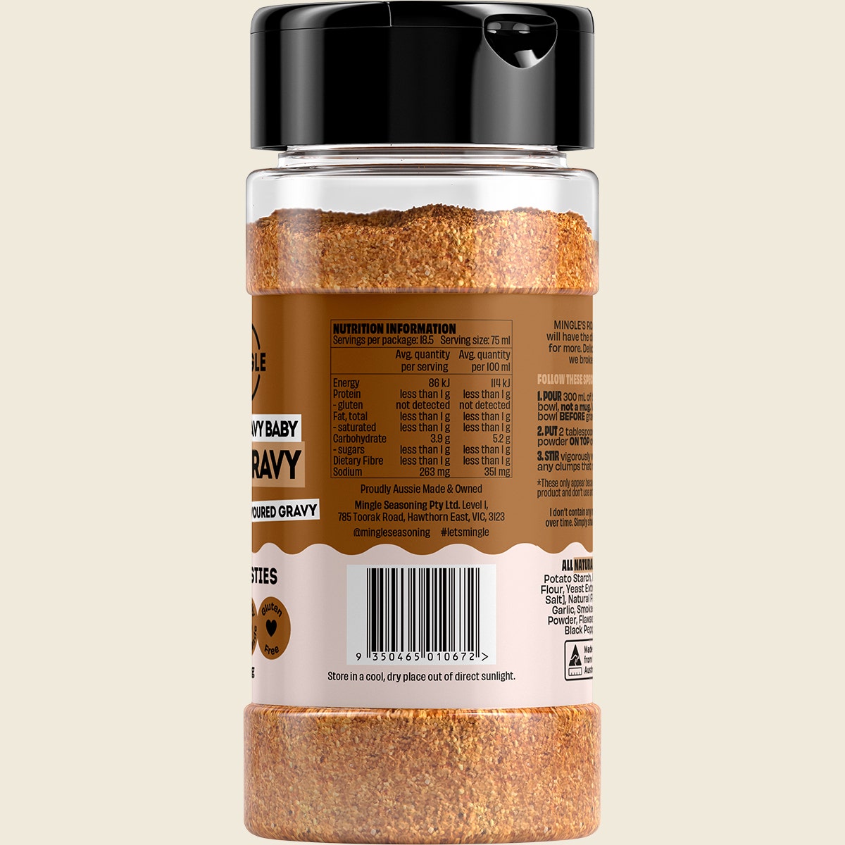 Mingle Beef All Natural Gravy Mix 120g