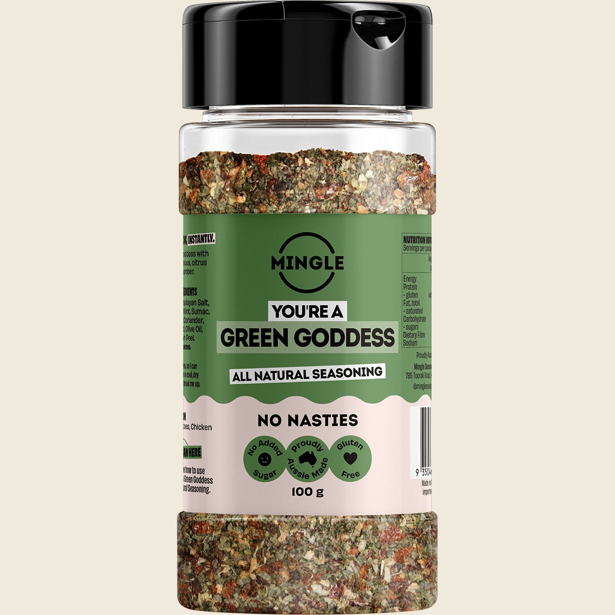 Mingle Green Goddess All Natural Seasoning 100g