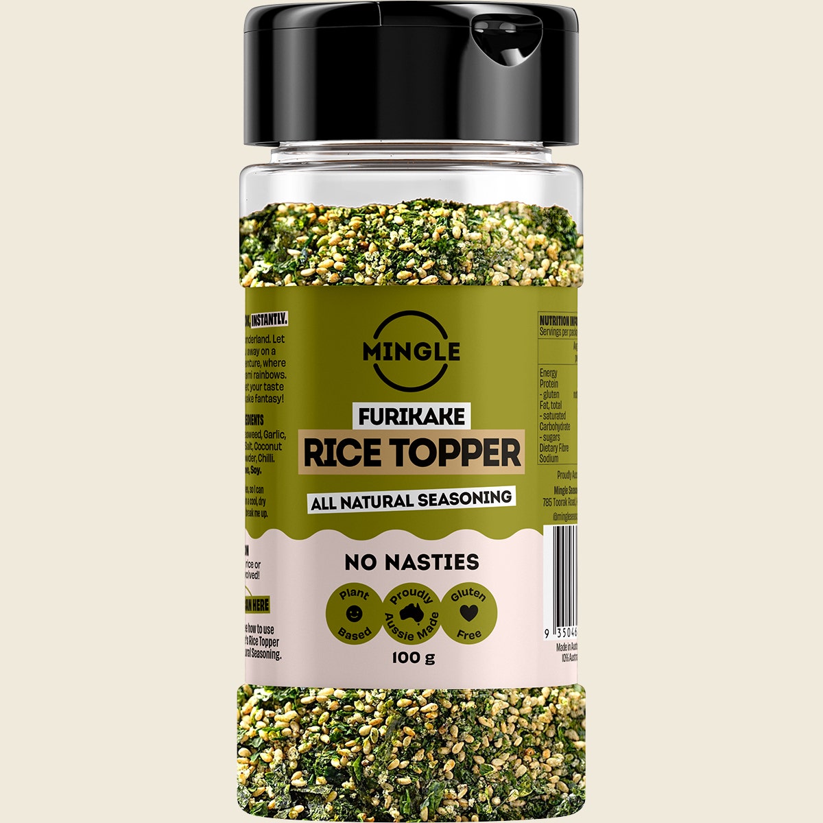 Mingle Furikake Rice Topper All Natural Seasoning 100g
