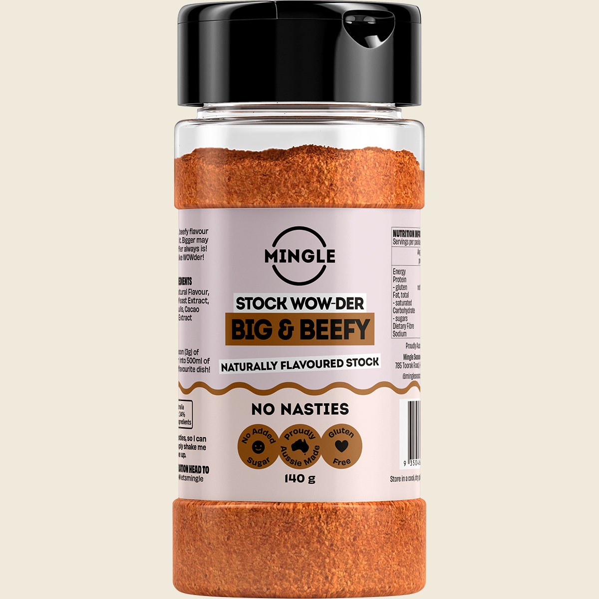 Mingle Big & Beefy Naturally Flavoured Stock 140g