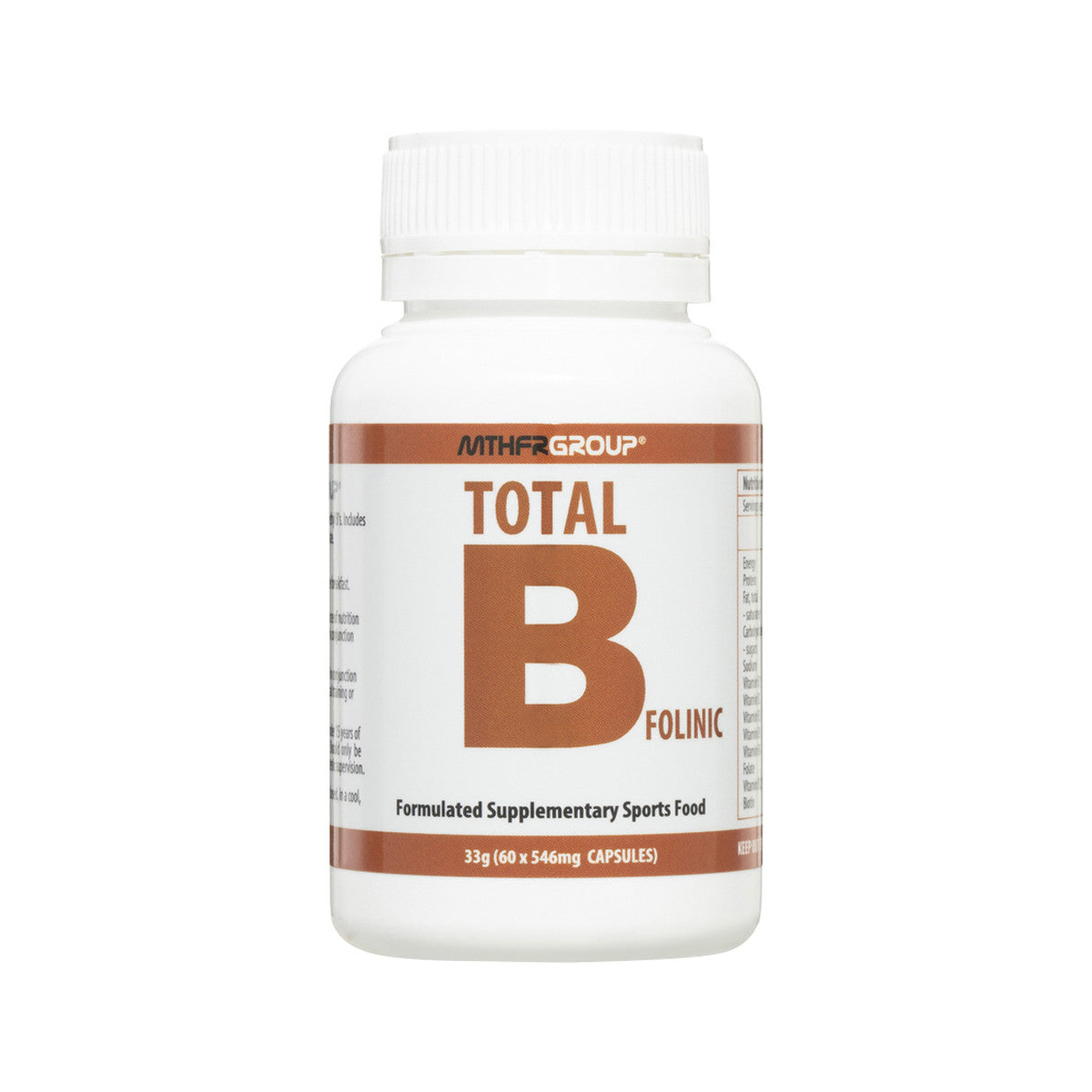 MTHFR Group Total B (Folinic) 60c - Cutprice Online