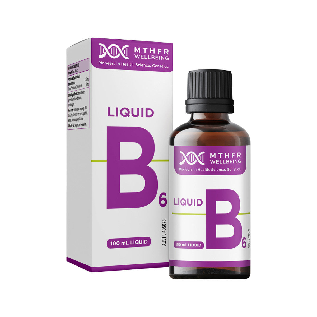 MTHFR Wellbeing B6 Drops 100ml - Cutprice Online