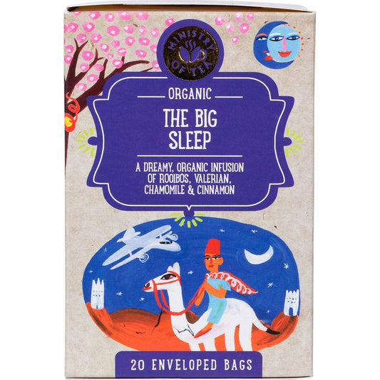 MINISTRY OF TEA Organic The Big Sleep Tea Bags 20pk - Cutprice Online