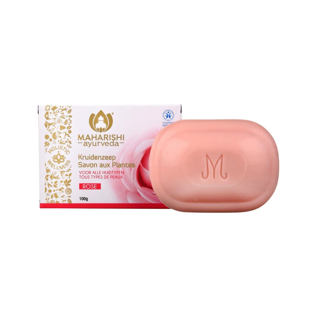 Maharishi Ayurveda Herbal Soap Bar Rose 100g - Cutprice Online