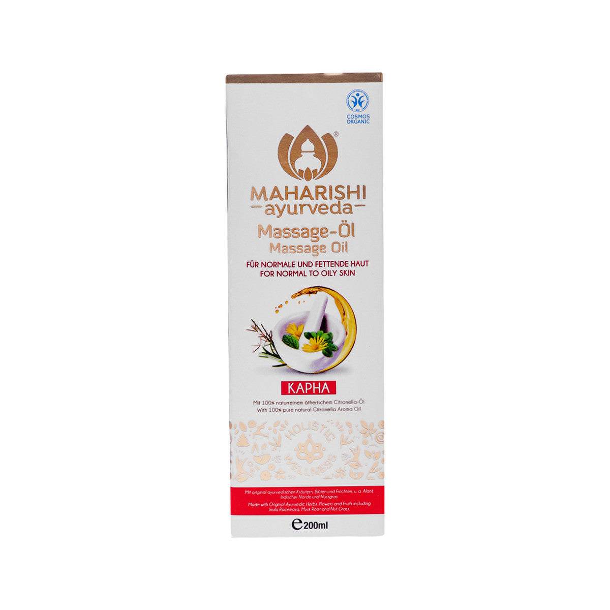 Maharishi Ayurveda Organic Massage Oil Kapha 200ml - Cutprice Online