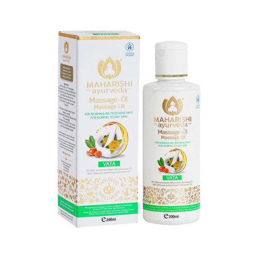 Maharishi Ayurveda Organic Massage Oil Vata 200ml - Cutprice Online