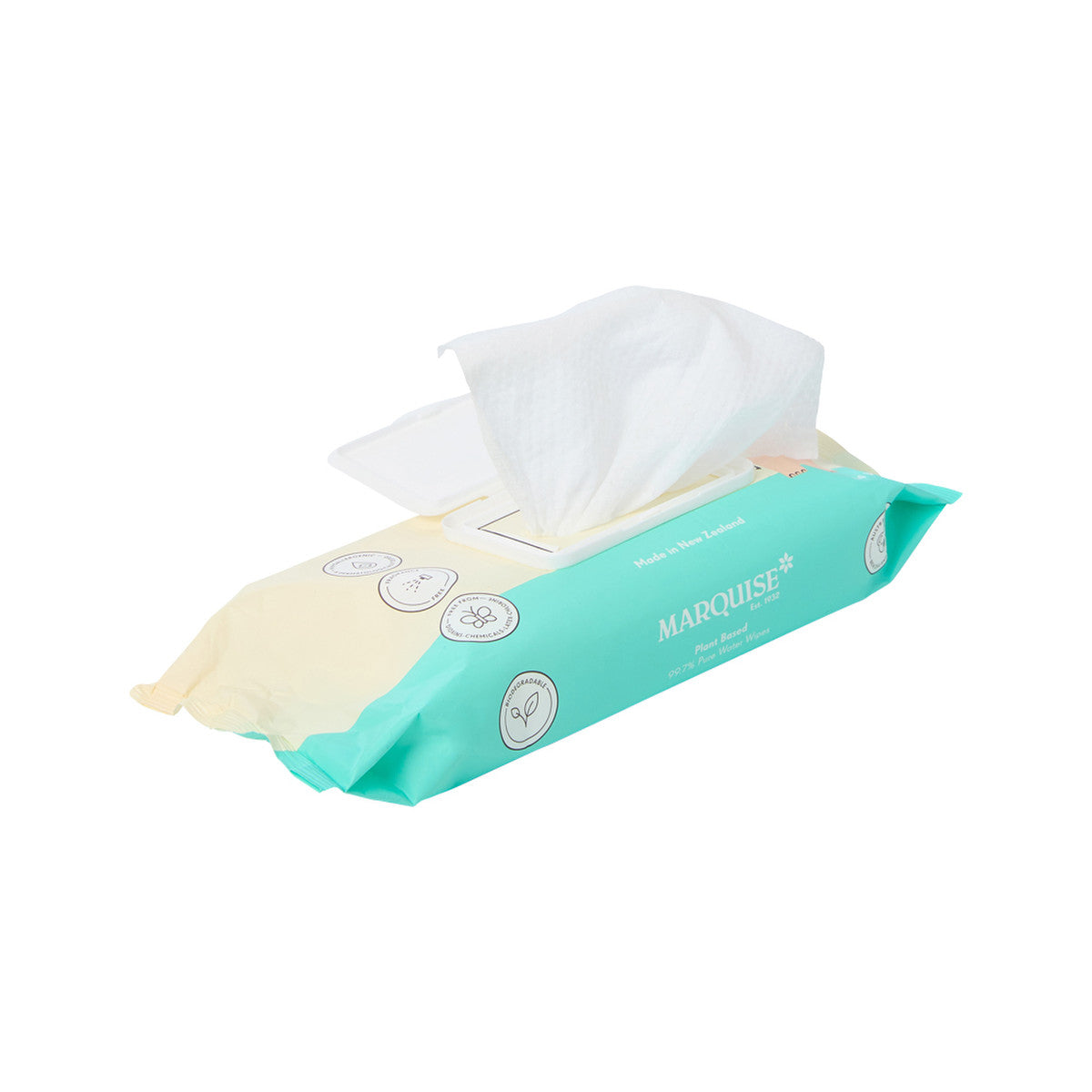 Marquise Plant Based 99.7% Pure Water Wipes x 64 Pack - Cutprice Online