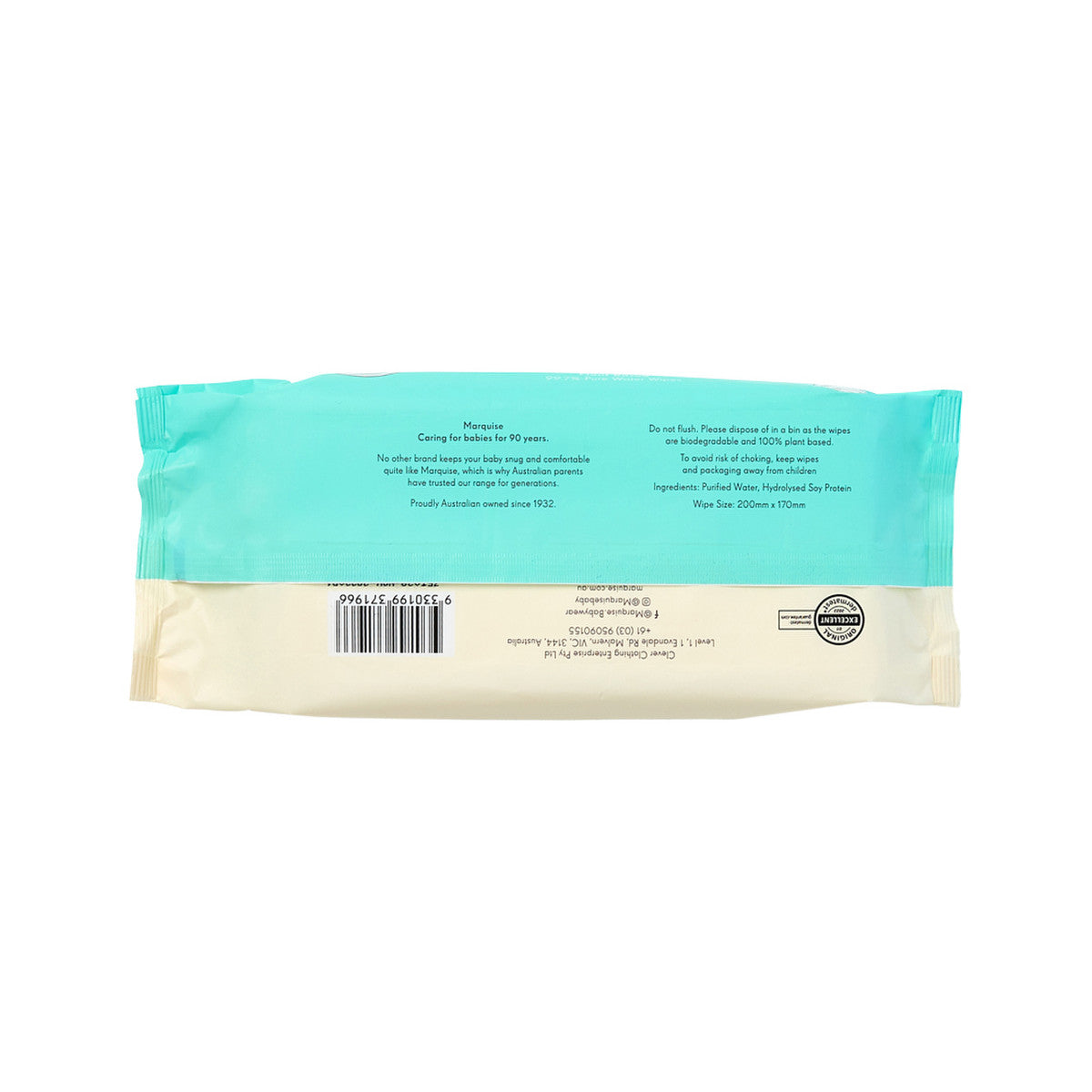Marquise Plant Based 99.7% Pure Water Wipes x 64 Pack - Cutprice Online