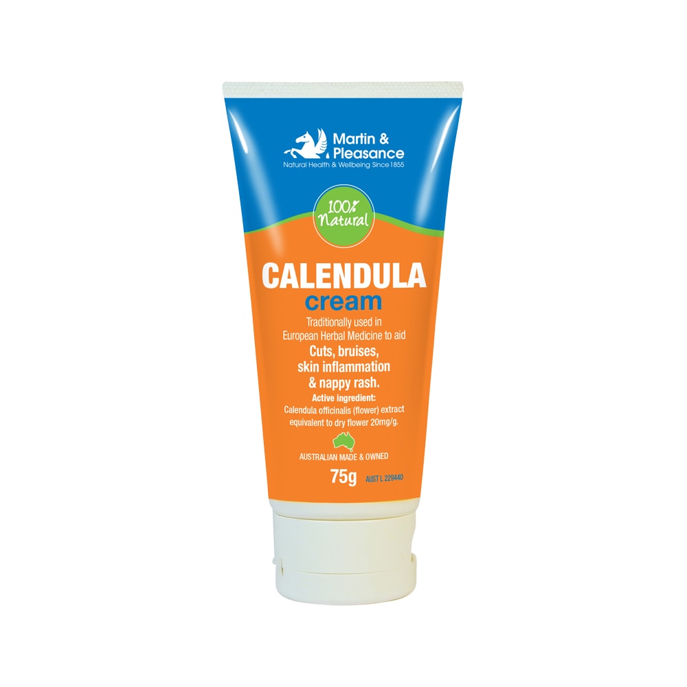 Martin & Pleasance All Natural Cream Calendula Tube 75g - Cutprice Online