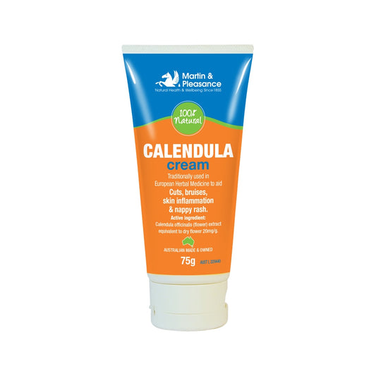 Martin & Pleasance All Natural Cream Calendula Tube 75g - Cutprice Online