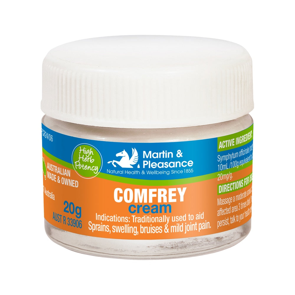 Martin & Pleasance All Natural Cream Comfrey 20g - Cutprice Online