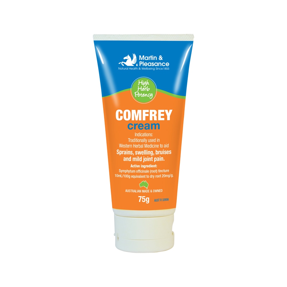 Martin & Pleasance All Natural Cream Comfrey Tube 75g - Cutprice Online