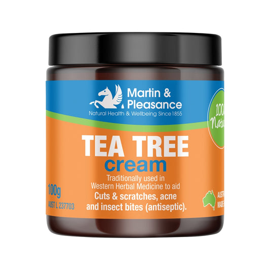 Martin & Pleasance All Natural Cream Tea Tree 100g - Cutprice Online