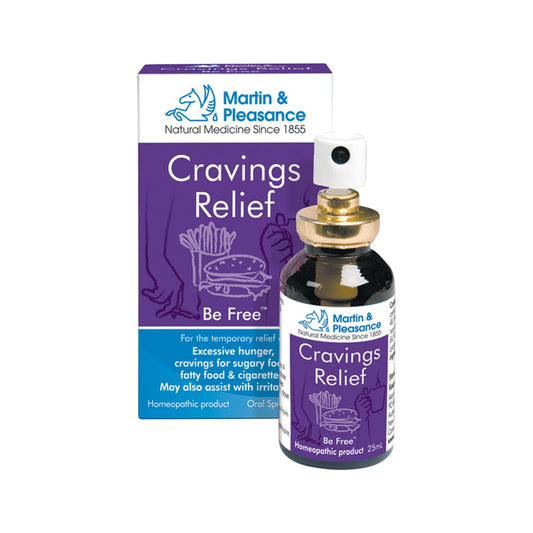 Martin & Pleasance Homoeopathic Complexes Cravings Relief Spray 25ml - Cutprice Online