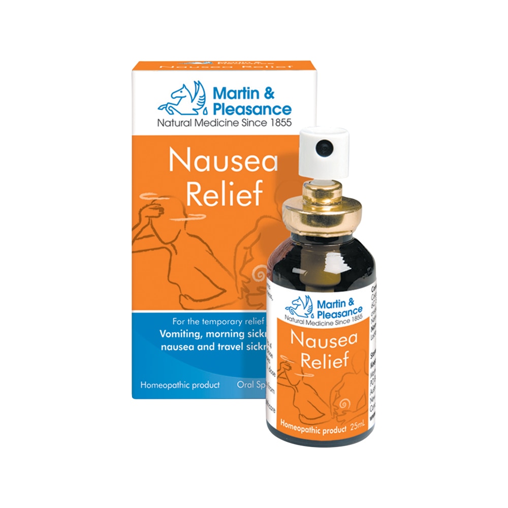 Martin & Pleasance Homoeopathic Complexes Nausea Relief Spray 25ml - Cutprice Online