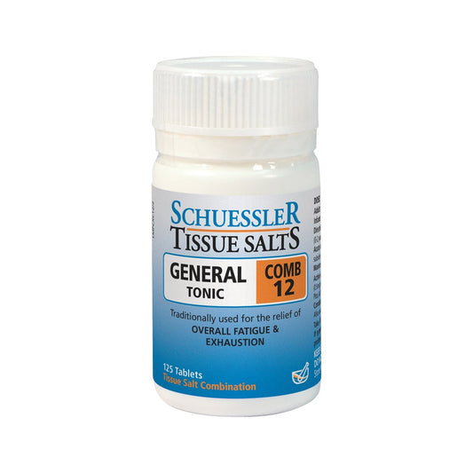 Martin & Pleasance Schuessler Tissue Salts Comb 12 (General Tonic) 125t - Cutprice Online