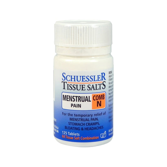 Martin & Pleasance Schuessler Tissue Salts Comb N (Menstrual Pain) 125t - Cutprice Online
