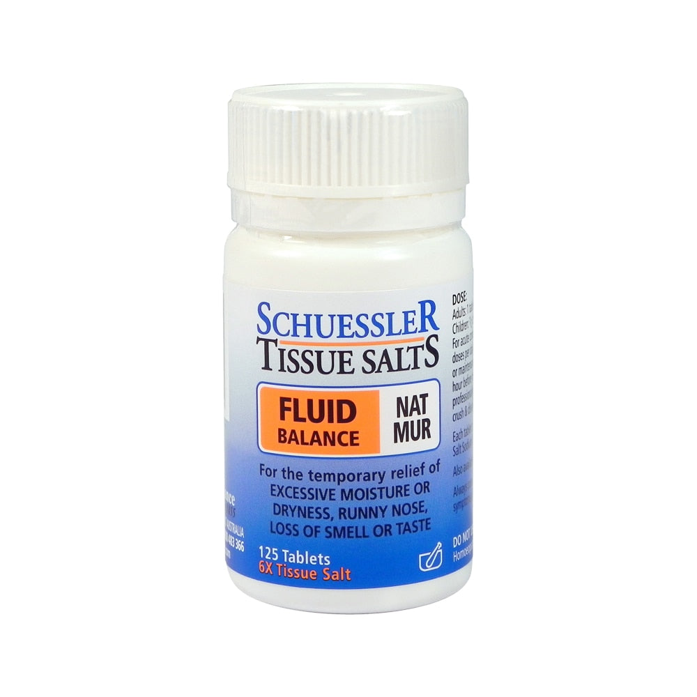 Martin & Pleasance Schuessler Tissue Salts Nat Mur (Fluid Balance) 125t - Cutprice Online