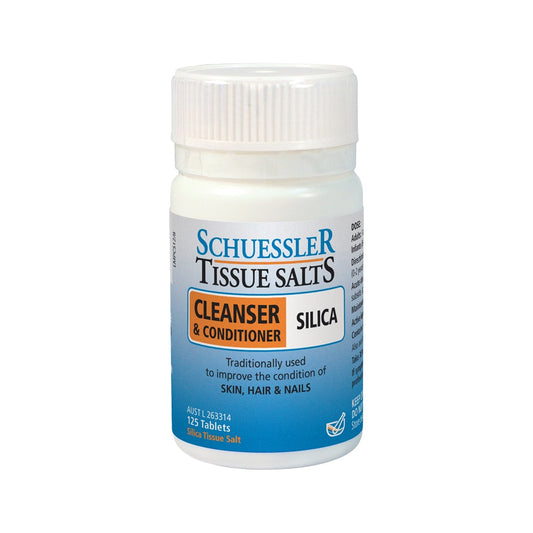 Martin & Pleasance Schuessler Tissue Salts Silica (Cleanser & Conditioner) 125t - Cutprice Online