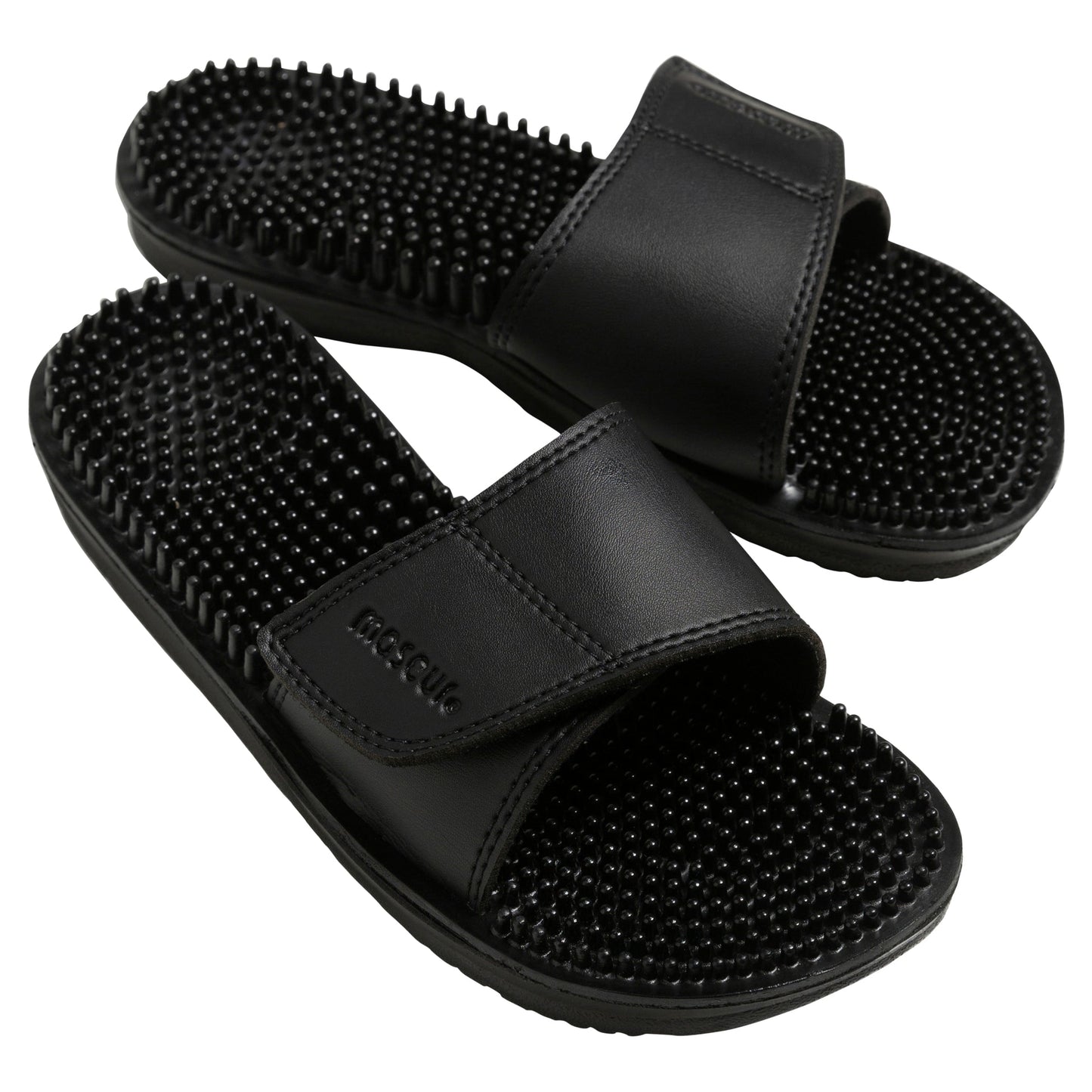 Maseur Invigorating Massage Sandal Black Size 10