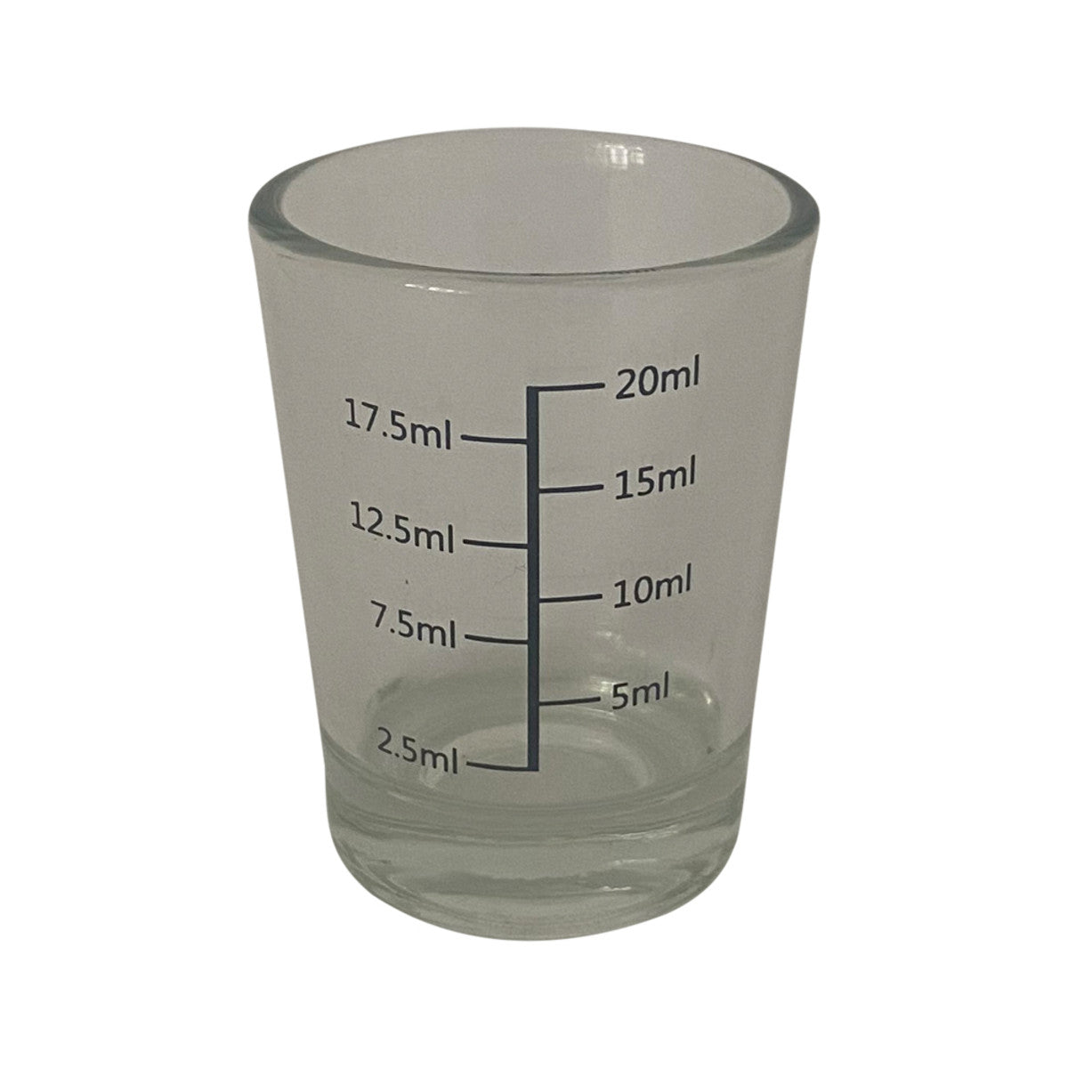 Measuring Cup Glass (2.5ml Increments) 20ml - Cutprice Online