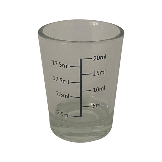 Measuring Cup Glass (2.5ml Increments) 20ml - Cutprice Online