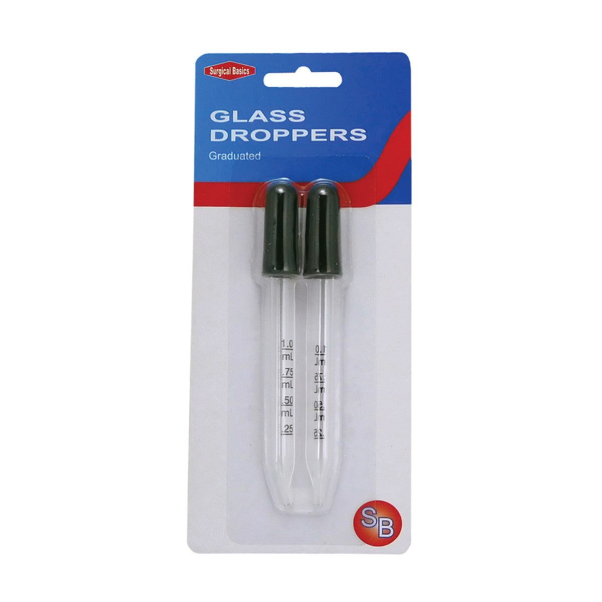 Medicine Dropper Glass (0.25-1.0ml) x 2 Pack - Cutprice Online