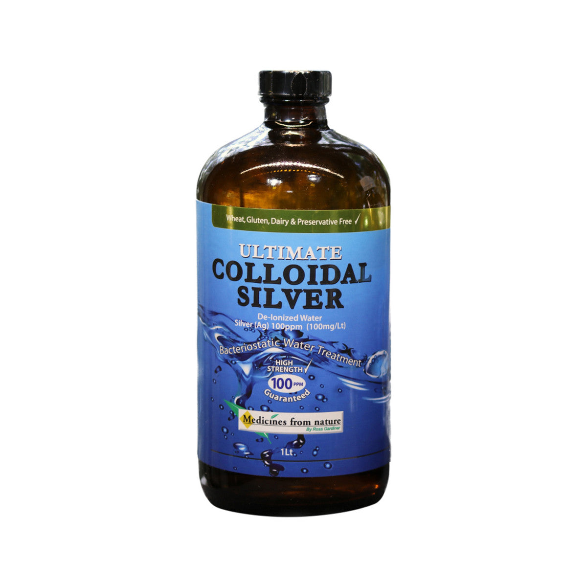 Medicines From Nature Ultimate Colloidal Silver 100ppm 1L - Cutprice Online