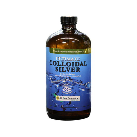 Medicines From Nature Ultimate Colloidal Silver 100ppm 1L - Cutprice Online