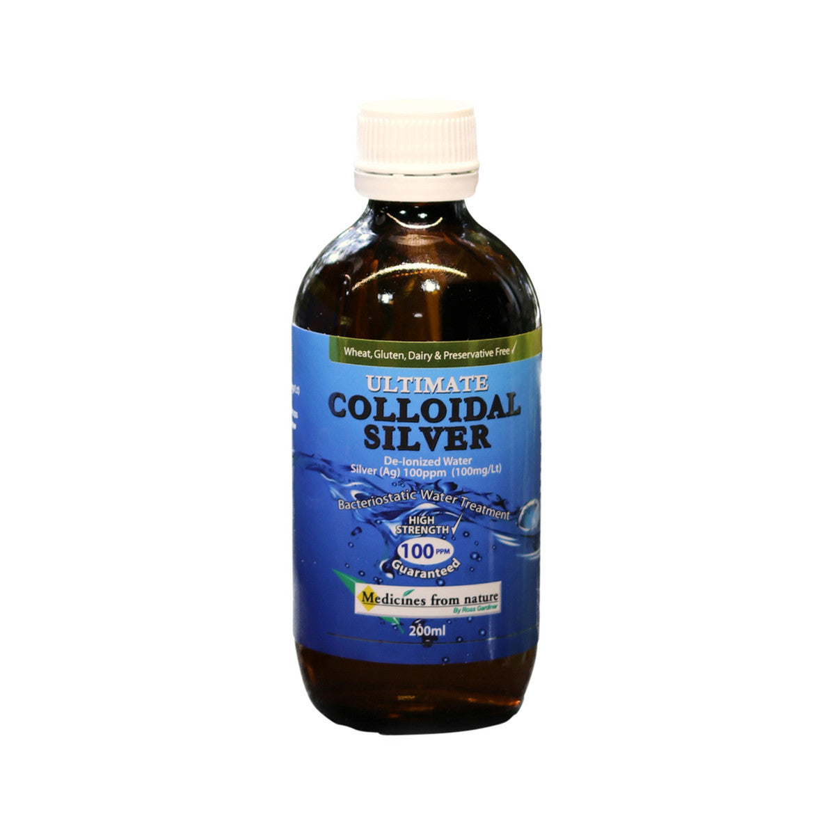 Medicines From Nature Ultimate Colloidal Silver 100ppm 200ml - Cutprice Online