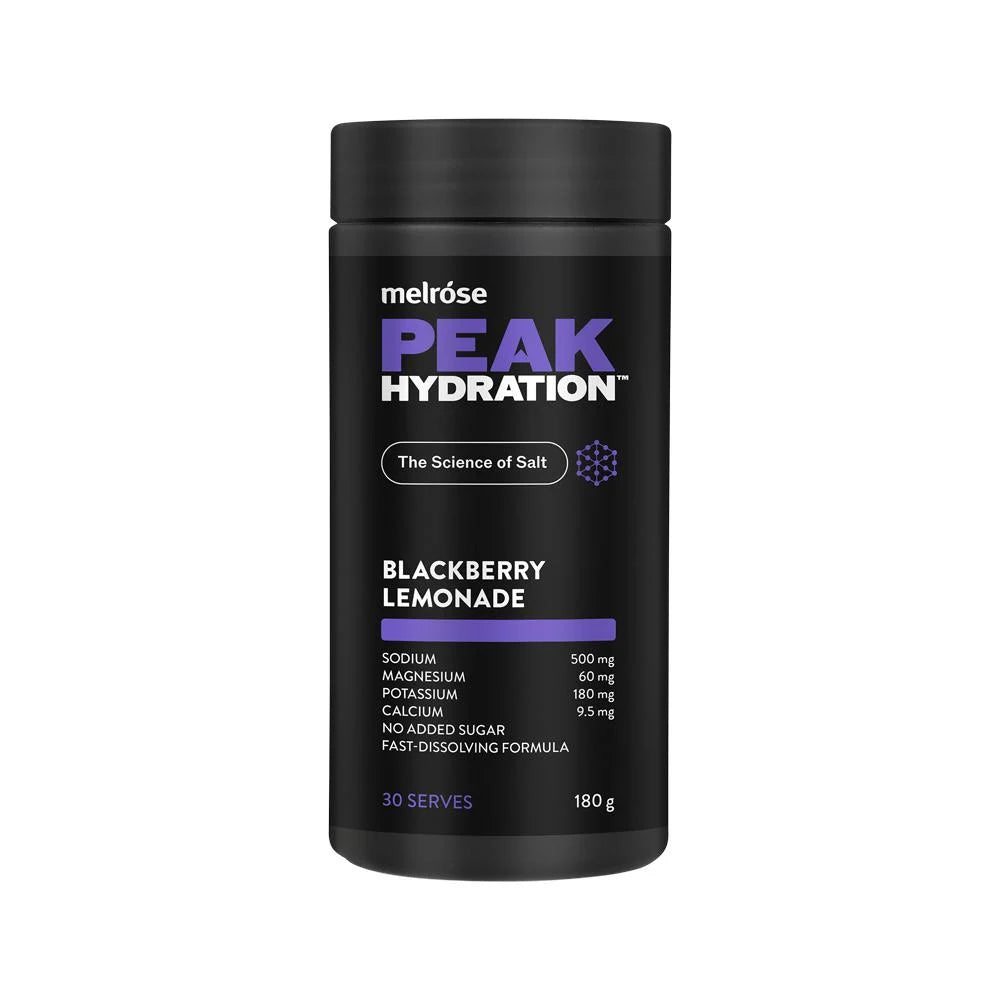 Melrose Peak Hydration Blackberry Lemonade 180g - Cutprice Online