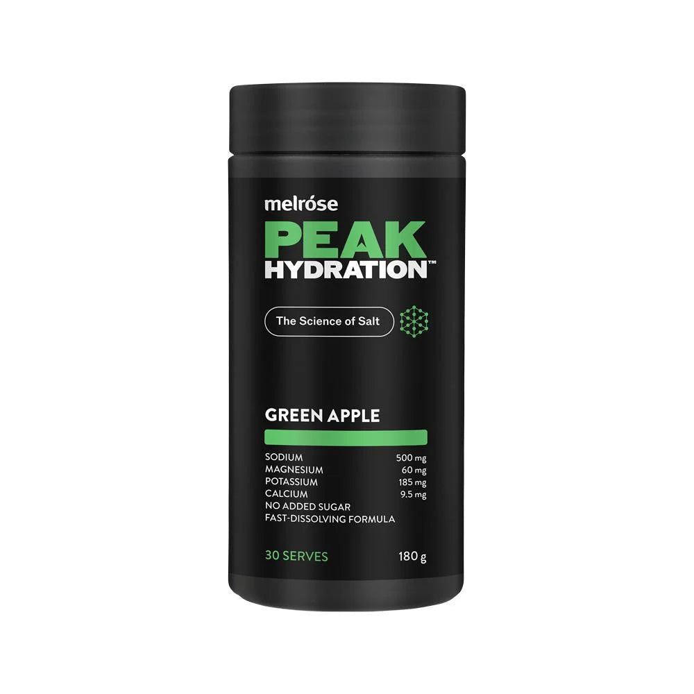 Melrose Peak Hydration Green Apple 180g - Cutprice Online