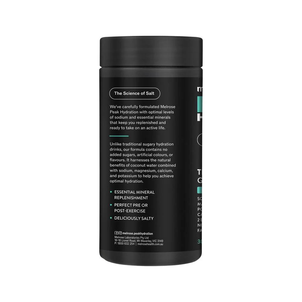 Melrose Peak Hydration Gut Restore Tropical 210g - Cutprice Online