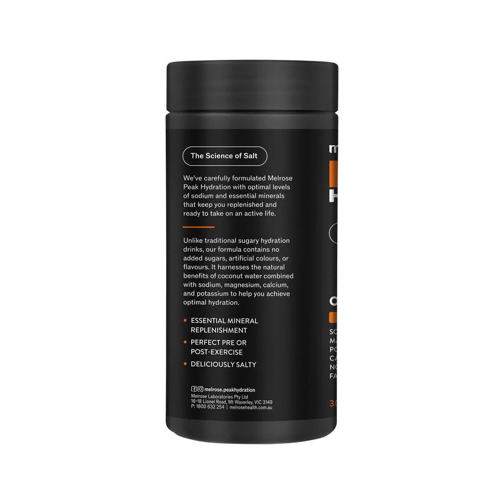 Melrose Peak Hydration Orange 180g - Cutprice Online