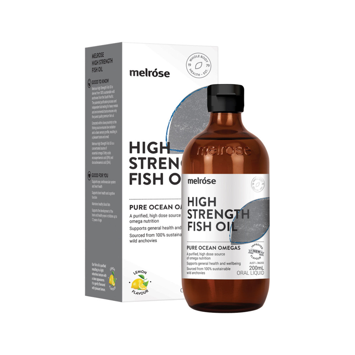 Melrose Ultra Premium High Strength Fish Oil 200ml - Cutprice Online