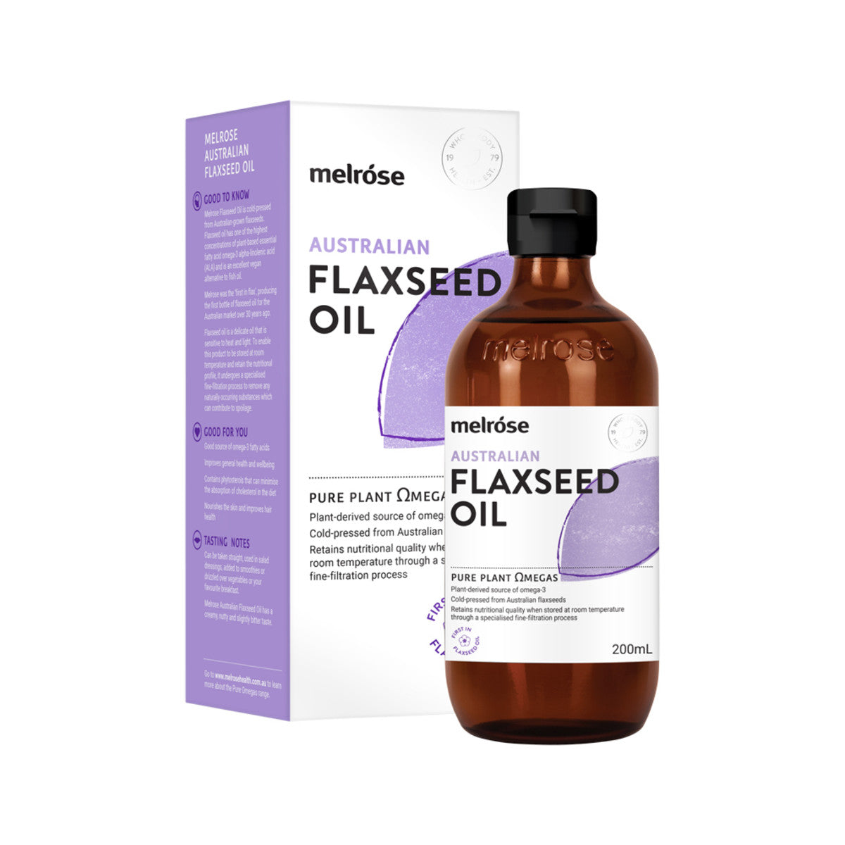 Melrose Australian Flaxseed Oil 200ml - Cutprice Online
