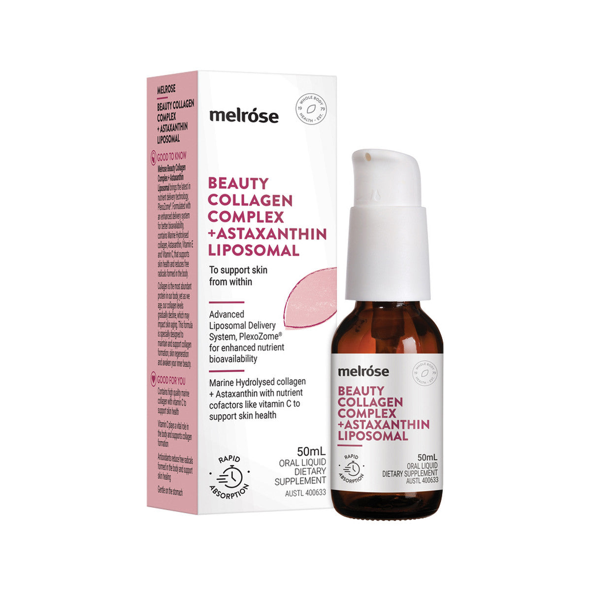 Melrose Liposomal Beauty Collagen Complex Oral Liquid 50ml MELROSE