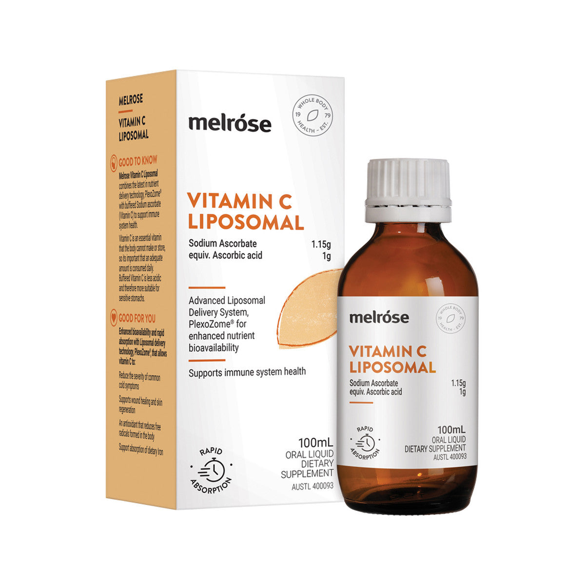 Melrose Liposomal Vitamin C Oral Liquid 100ml MELROSE