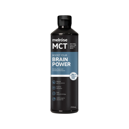 Melrose MCT Oil Boost Your Brain Power 250ml - Cutprice Online