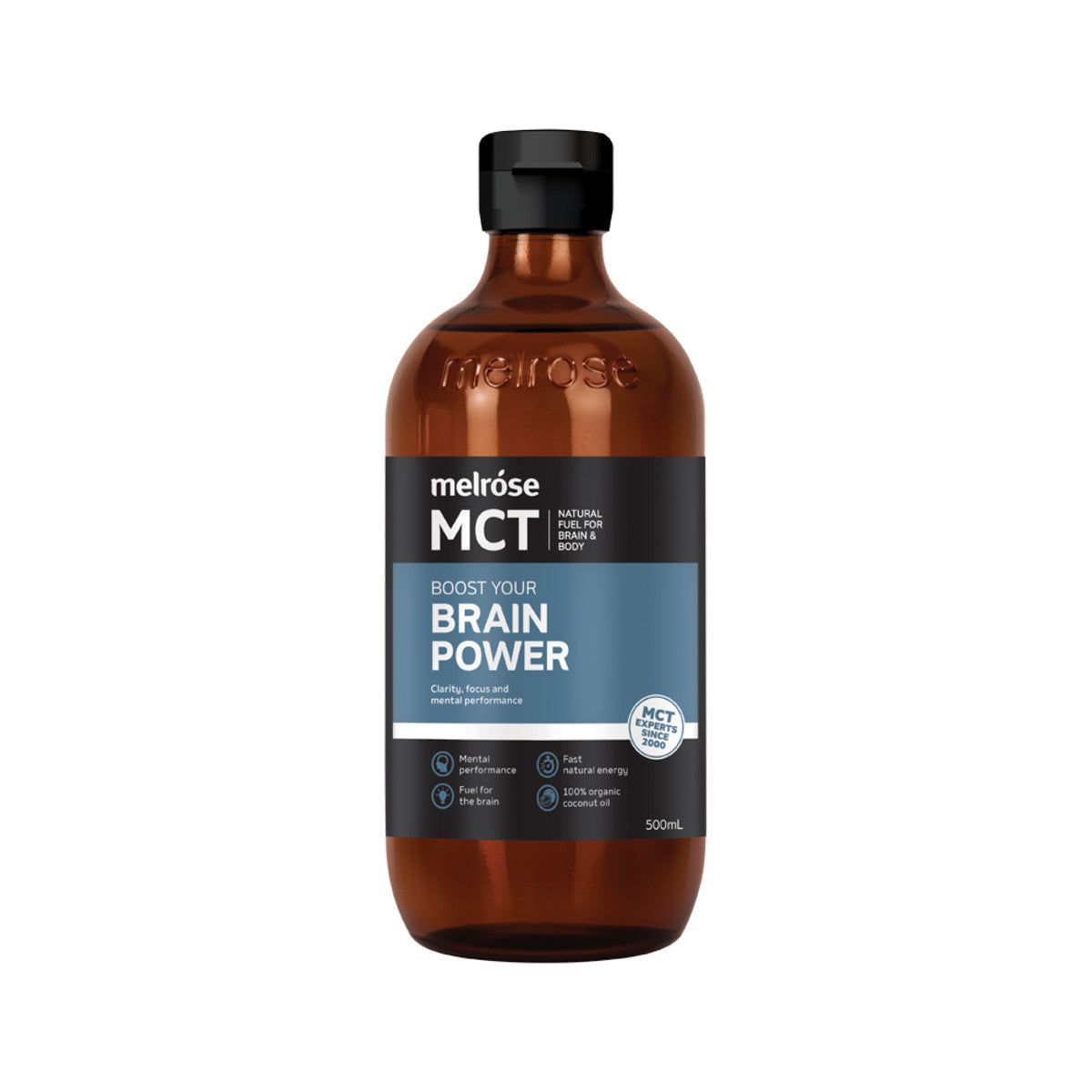 Melrose MCT Oil Boost Your Brain Power 500ml - Cutprice Online