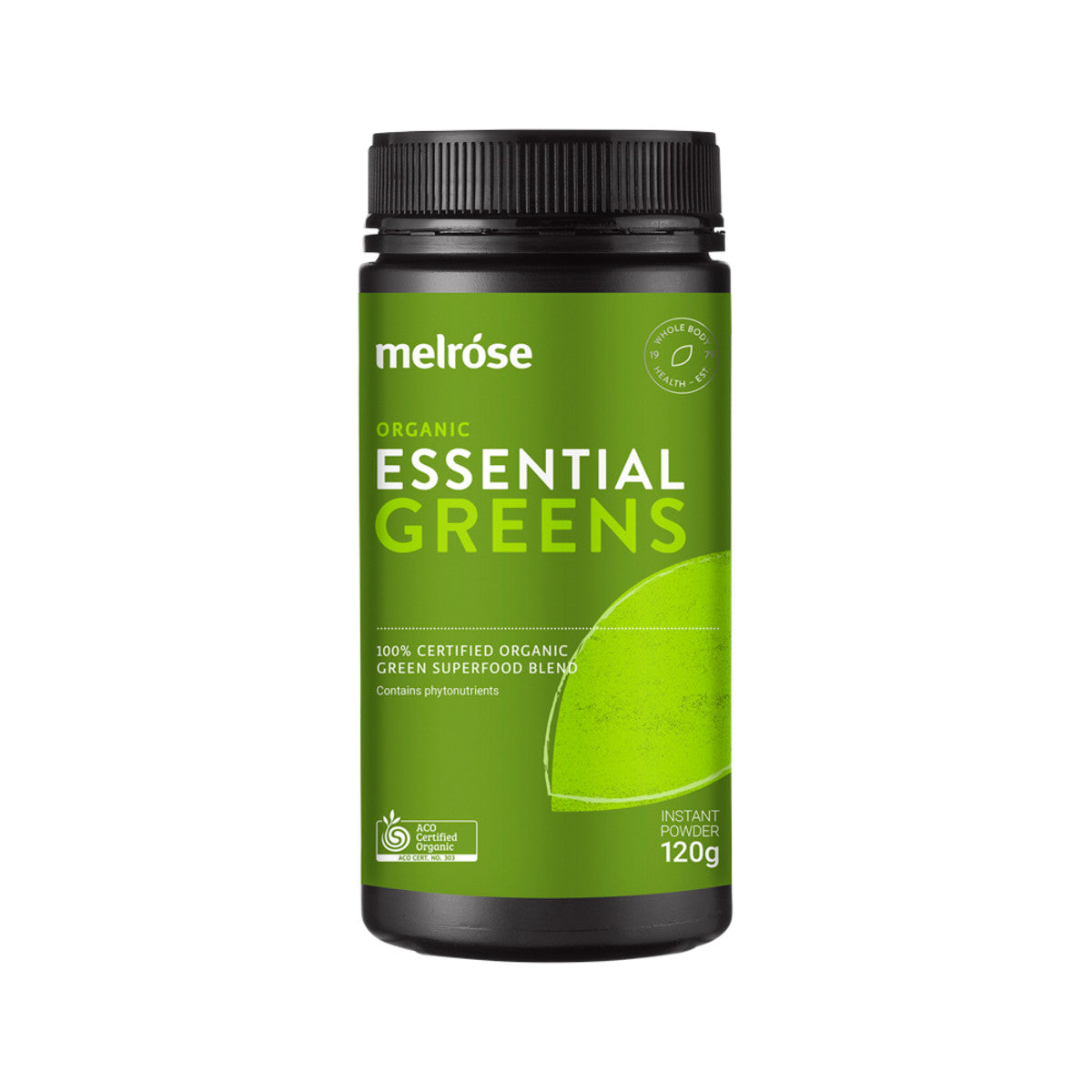 Melrose Organic Essential Greens Powder 120g - Cutprice Online